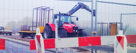 The safe use of vehicles at construction sites